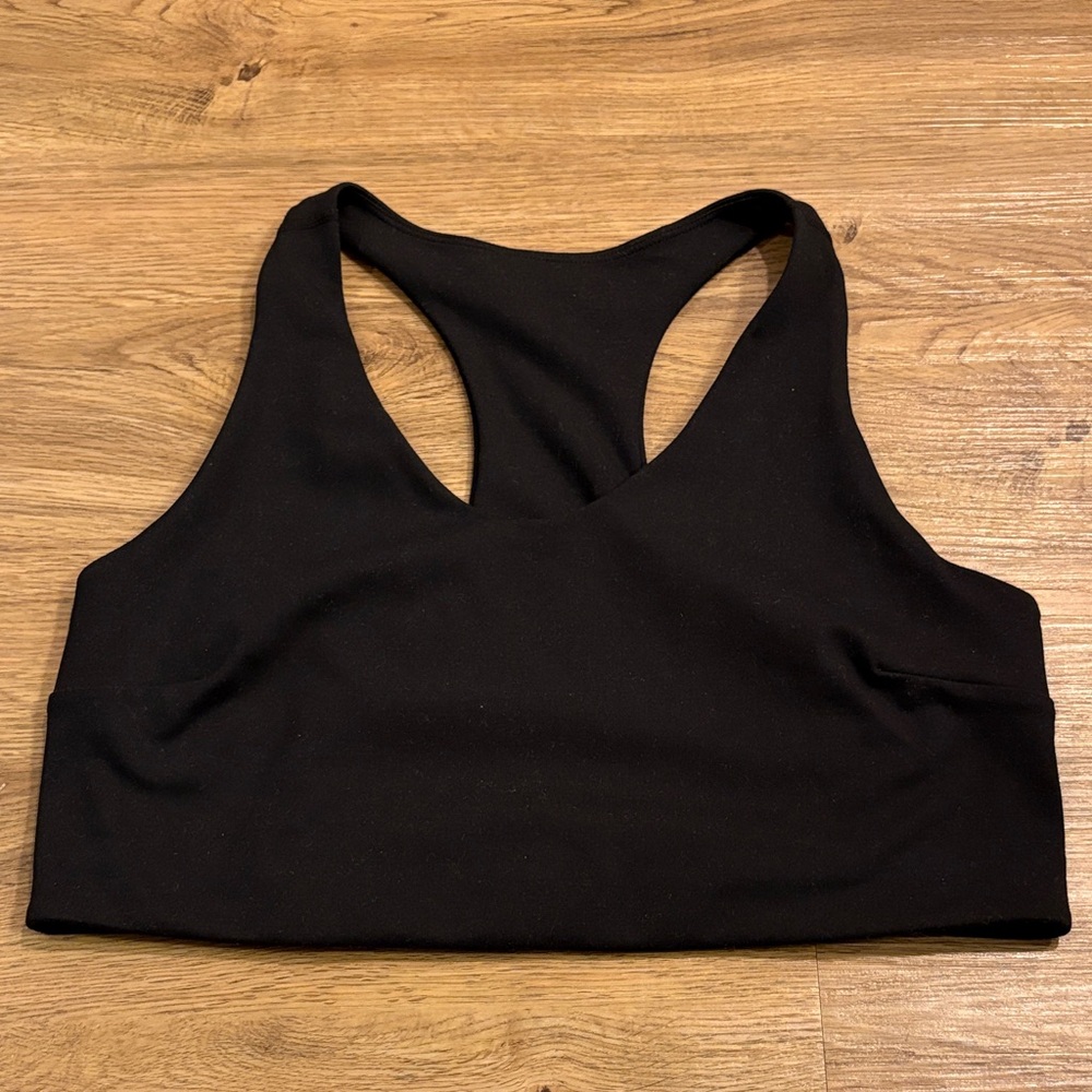 Zella Jet Black Sports Bra
